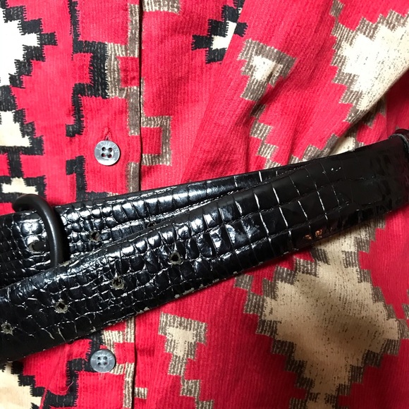 Ralph Lauren Aztec print button down shirt - Picture 3 of 4